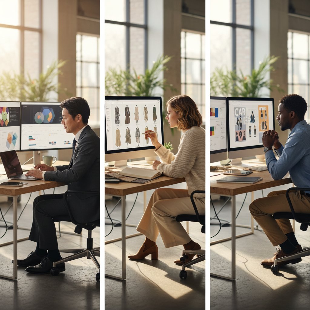 BtoB・EC・採用領域でAIペルソナを活用する3名の担当者