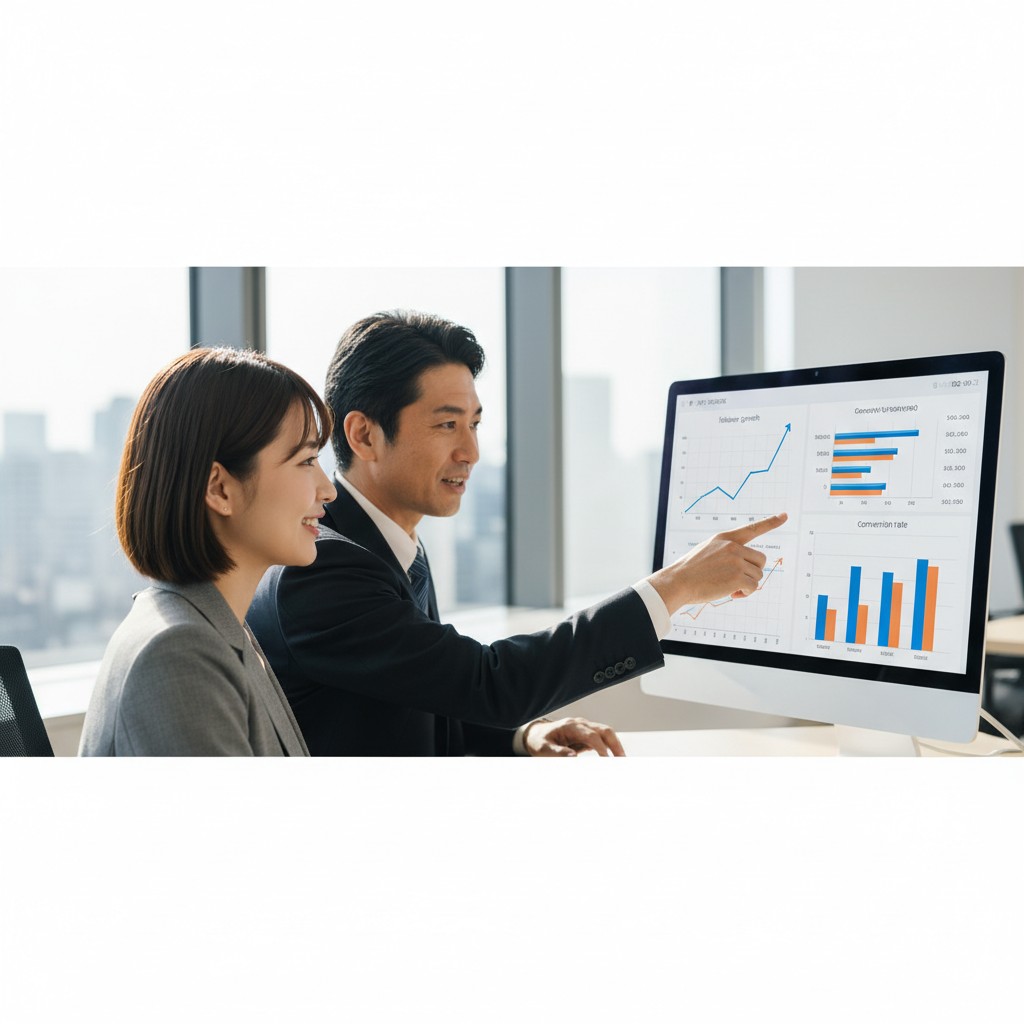 Instagram運用で成果を出した企業の事例を分析するチーム