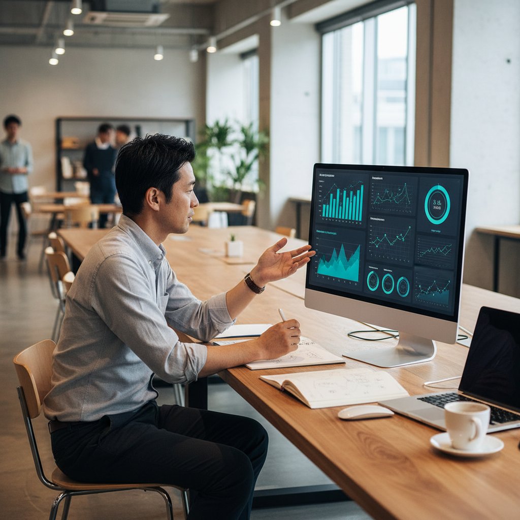 2026年の生成AI・AIO対応型コンテンツマーケティング分析ダッシュボード