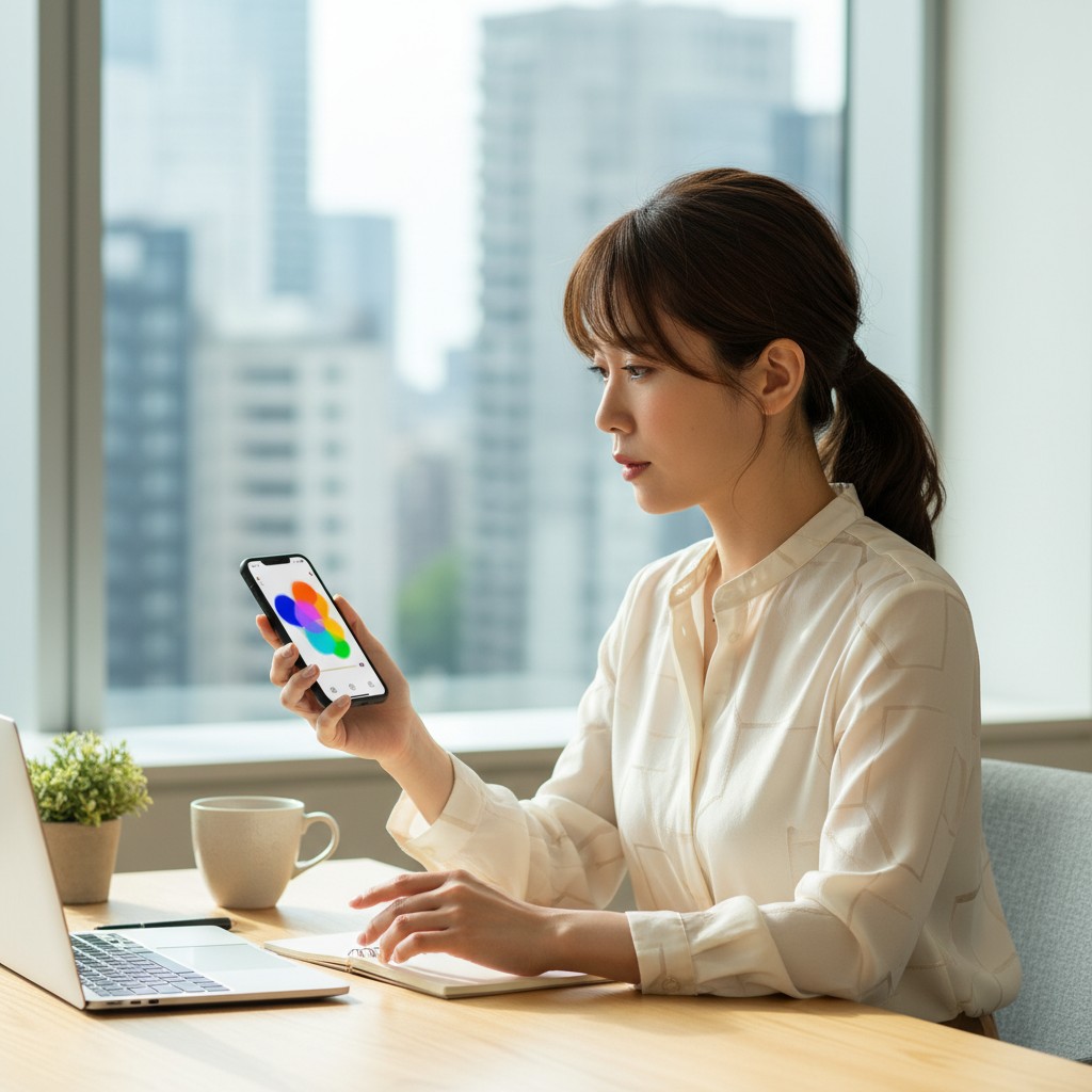 TikTok広告を検討するマーケティング担当者のイメージ