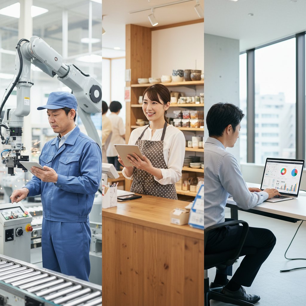 中小企業のDX成功事例（製造業・小売業・BtoBサービス業）