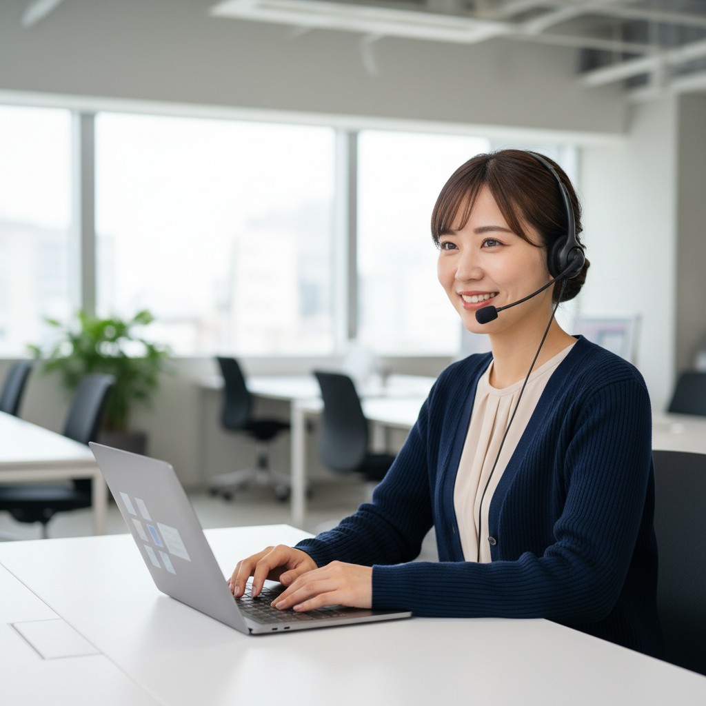 TikTok広告に関するよくある質問に答えるサポート担当