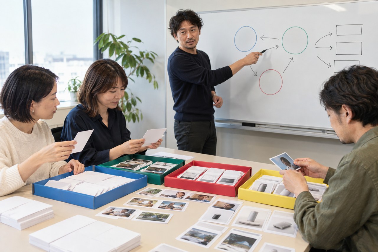 公式情報と口コミとクリエイター情報を分類して整合性を確認するマーケティングチーム