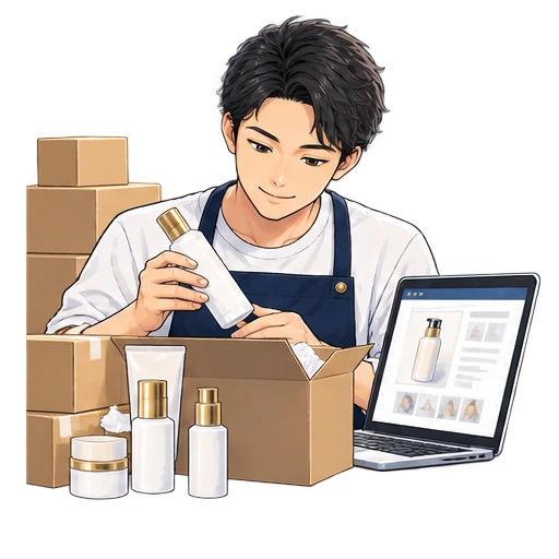 物販ならの集客場面