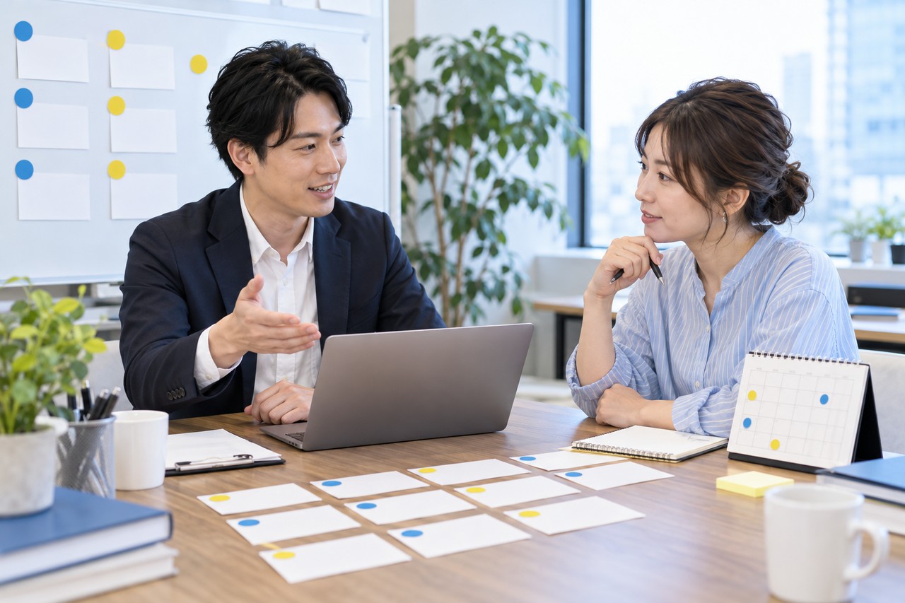 ChatGPT広告の次の行動を整理する相談ミーティング